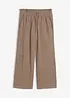 Pantalon large en gaze de coton, bonprix