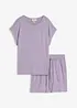 T-shirt et short en viscose extensible (ens. 2 pces), bonprix