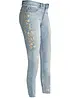 Jean skinny taille mi-haute, cropped, bonprix