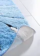 Tapis de salle de bain à longues mèches, bonprix