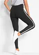 Legging de sport avec rayures contrastantes, longueur cheville, bonprix