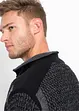 Gilet en maille texturée, bonprix