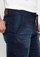 Bermuda en molleton aspect jean, Regular Fit, bonprix