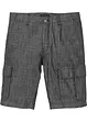 Bermuda cargo loose, 100% coton, bonprix