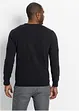 Pull col V en fine maille, bonprix