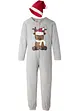 Combipyjama enfant + bonnet de Noël (ens. 2 pces.), bonprix