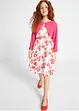 Robe + ceinture + boléro fille (ens. 3 pces), bonprix