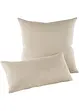 Lot de 2 housses de coussin en jersey, bonprix