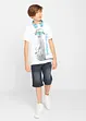 Bermuda en jean extensible, Regular, bonprix