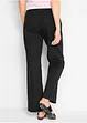 Pantalon en lin majoritaire avec taille confortable, Loose Fit, bonprix