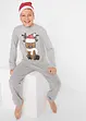 Combipyjama enfant + bonnet de Noël (ens. 2 pces.), bonprix