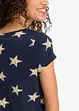 T-shirt avec étoiles, bonprix