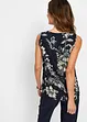 Top en viscose à fleurs, bonprix