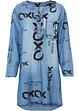 Robe en jean oversize avec inscription en TENCEL™ Lyocell, bonprix