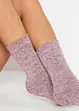 Lot de 5 paires de chaussettes thermo en éponge, bonprix