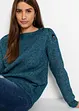 Pull oversize à boutons, bonprix