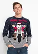 Pull avec motif de Noël, bonprix