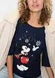 T-shirt manches 3/4 à imprimé Mickey Mouse, Disney