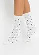 Lot de 5 paires de chaussettes avec coton, bonprix