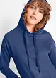 Robe sweat à capuche en coton, bonprix