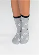 Lot de 6 paires de chaussettes femme avec coton, bonprix