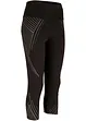 Legging de sport sculptant, longueur 3/4, niveau 3, bonprix