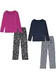 Lot de 2 pyjamas, bonprix