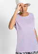T-shirt long en viscose mélangée, bonprix