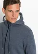 Gilet sweat thermo avec doublure peluche, bonprix