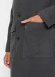 Manteau court en imitation laine avec capuche, bpc selection