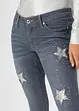 Jean Skinny avec étoiles, bonprix