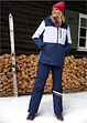 Pantalon de ski thermo avec bretelles amovibles, imperméable, Straight, bonprix