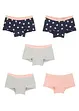 Lot de 5 culottes fille, bonprix