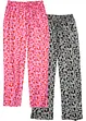 Lot de 2 pantalons de pyjama, bpc bonprix collection