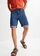 Bermuda classique en jean avec taille élastiquée, bonprix