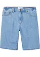 Bermuda classique en jean avec taille élastiquée, bonprix