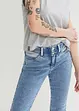 Jean skinny, taille moyenne, longueur genou, extensible, bonprix