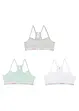 Lot de 3 brassières fille, bonprix