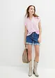 Blouse manches courtes en viscose fluide, bonprix