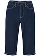 Bermuda slim en jean, taille haute, bonprix
