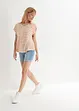 Bermuda en jean, taille mi-haute, bonprix