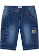 Bermuda en jean extensible, Regular Fit, bonprix