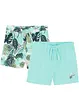 Lot de 2 shorts fille en jersey de coton, bonprix