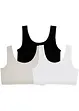 Lot de 3 brassières fille, bonprix