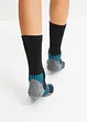 Lot de 5 paires de chaussettes de sport chaudes avec intérieur éponge, bonprix