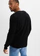 Pull en laine avec teneur en Good Cashmere Standard®, col rond, bonprix