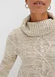 Pull long esprit poncho, manches longues, bonprix