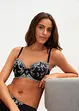 Soutien-gorge balconnet avec broderies, BODYFLIRT