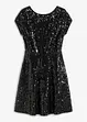 Robe à sequins avec décolleté dos plongeant, bonprix