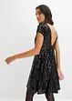 Robe à sequins avec décolleté dos plongeant, bonprix